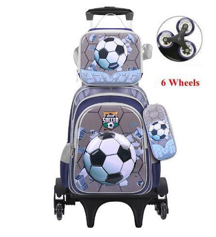 Travel Luggage Set - Ransel Bergulir Sekolah Anak-anak untuk Anak