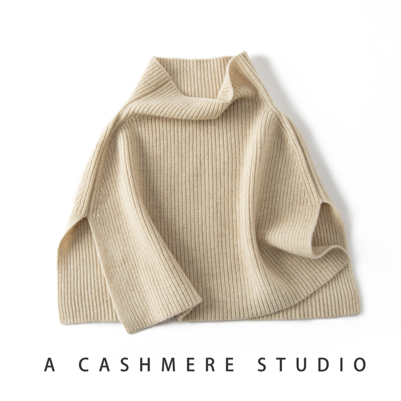 Cashmere Scarf - Merrilamer syal rajut untuk wanita, Selendang
