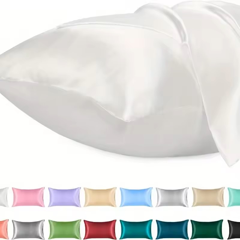 Silk Pillowcase - 1 Buah Sarung Bantal Satin untuk