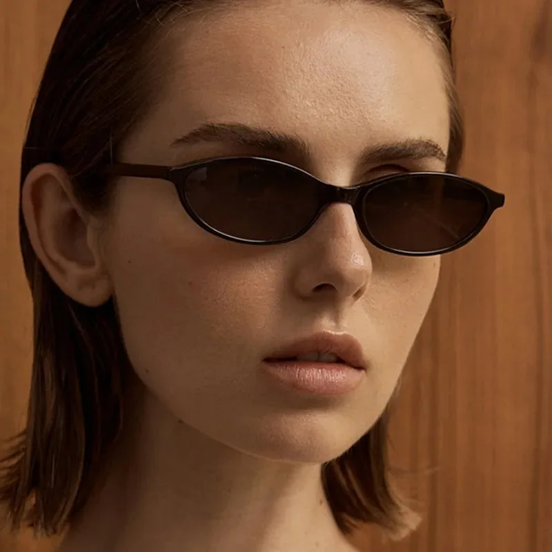 Kacamata Hitam Oval Kecil untu - Designer Sunglasses ulasan dan harga