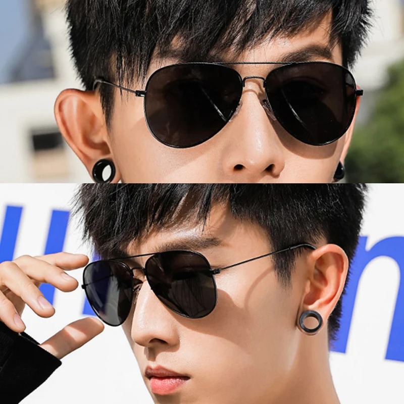 Kacamata Hitam Pria Mewah, Kac - Sunglasses Uv400 ulasan dan harga