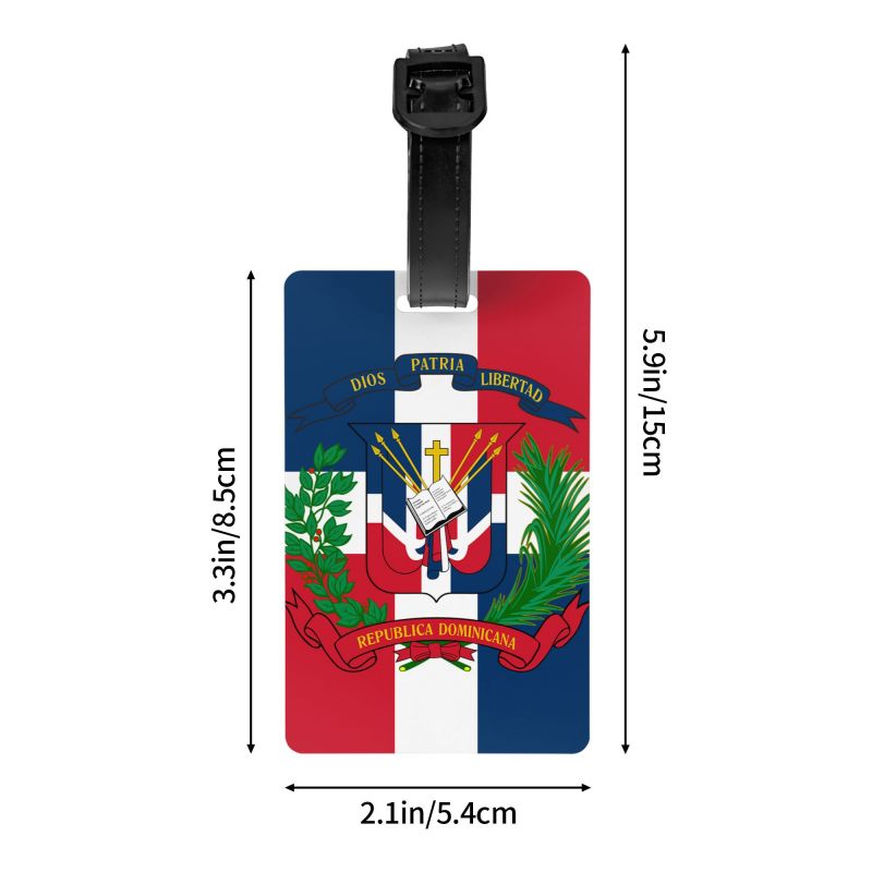Tag Bagasi Bendera Republik Do - Travel Luggage Set ulasan dan harga
