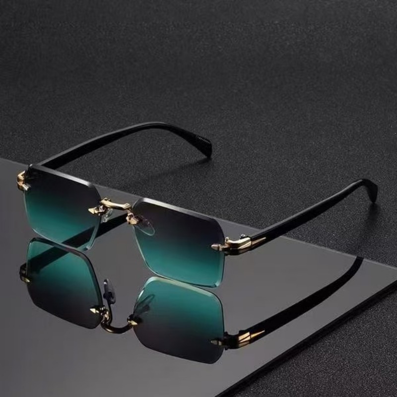 Kacamata Hitam Tanpa Bingkai,  - Sunglasses Uv400 ulasan dan harga