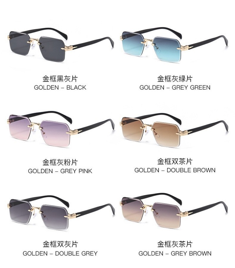 Kacamata Hitam Tanpa Bingkai,  - Sunglasses Uv400 ulasan dan harga