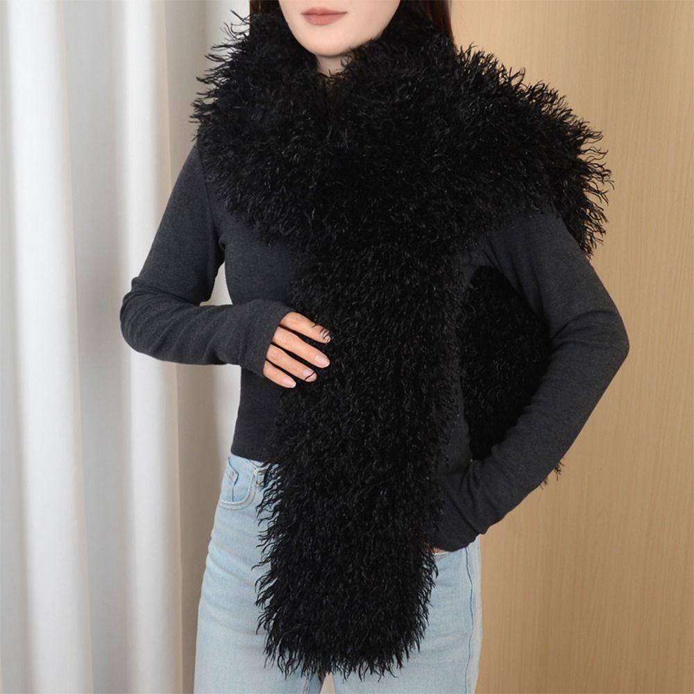 Syal Wol Imitasi 180CM yang Mo - Cashmere Scarf ulasan dan harga