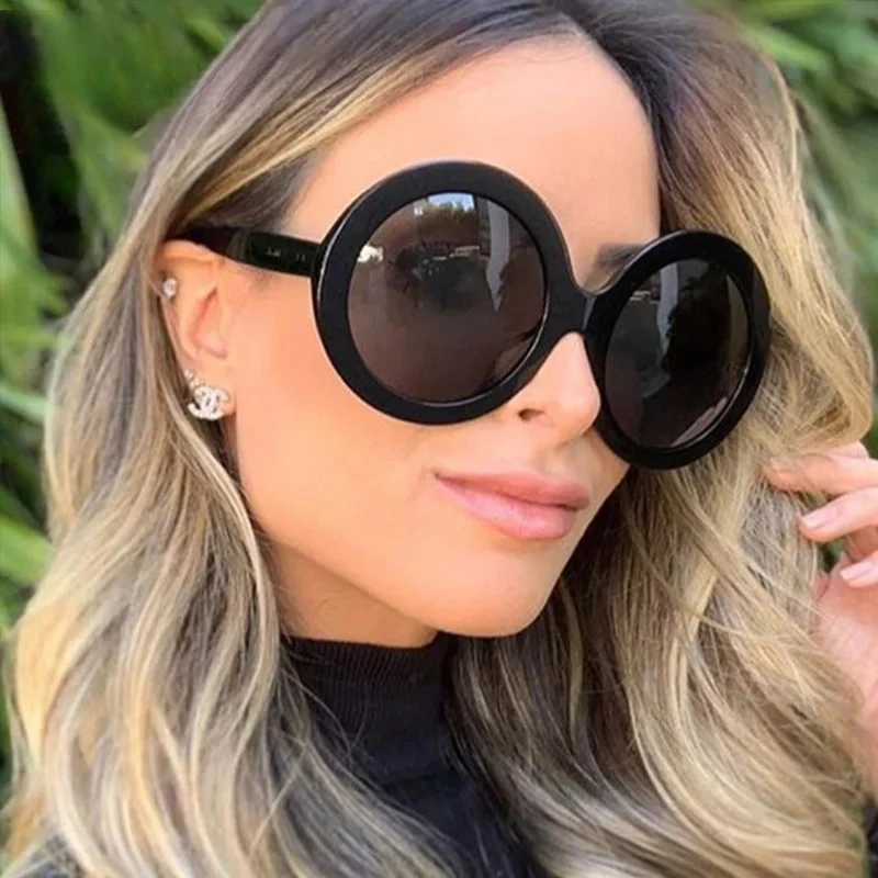 Kacamata Hitam Bulat Ukuran Be - Designer Sunglasses ulasan dan harga