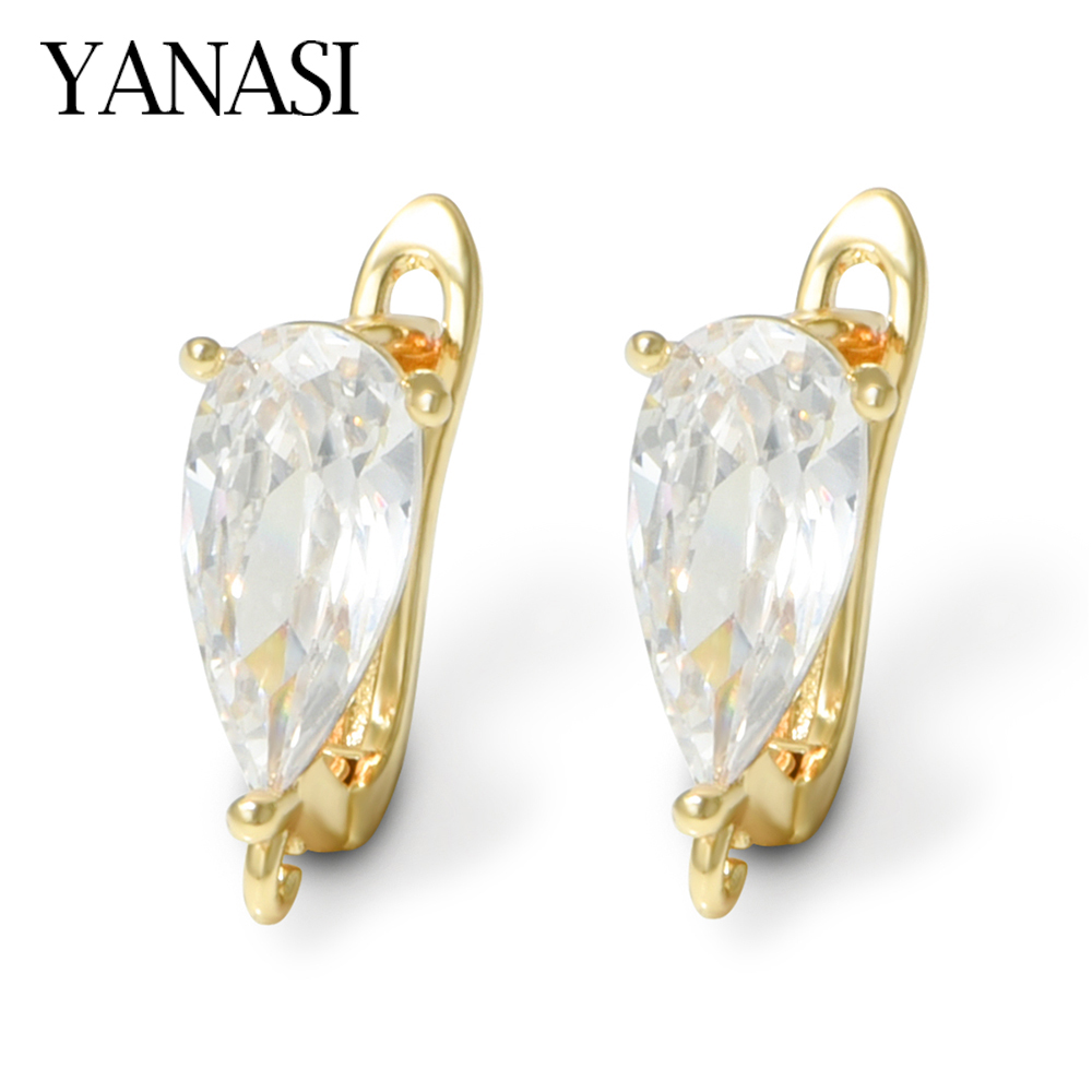 YANASI Kait Anting Tetesan Air - Gold Plated Jewelry ulasan dan harga