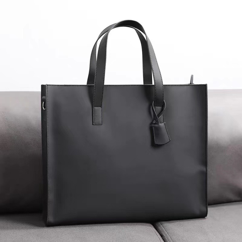 Tas Tangan Pria Baru 2026 deng - Leather Briefcase ulasan dan harga