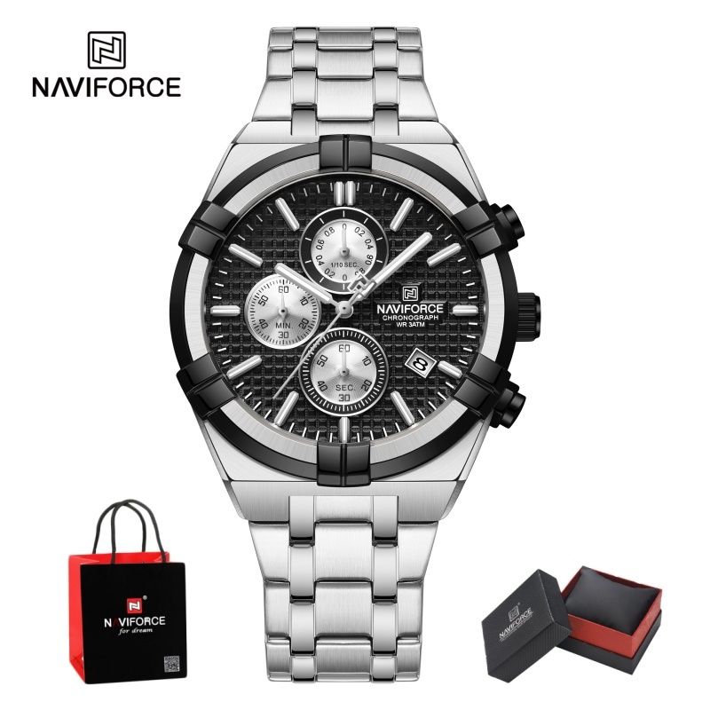 Jam Tangan Pria NAVIFORCE Quar - Luxury Watch Men ulasan dan harga