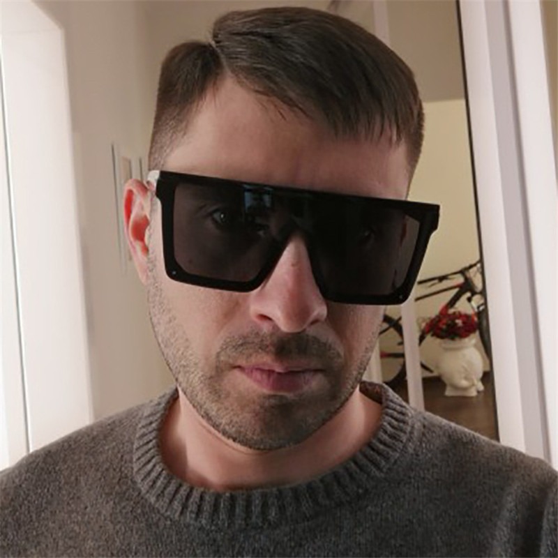 Kacamata Hitam Persegi Klasik  - Designer Sunglasses ulasan dan harga