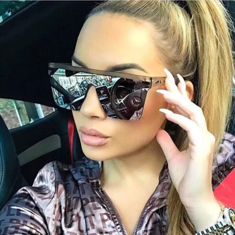 Kacamata Hitam Persegi Klasik  - Designer Sunglasses ulasan dan harga