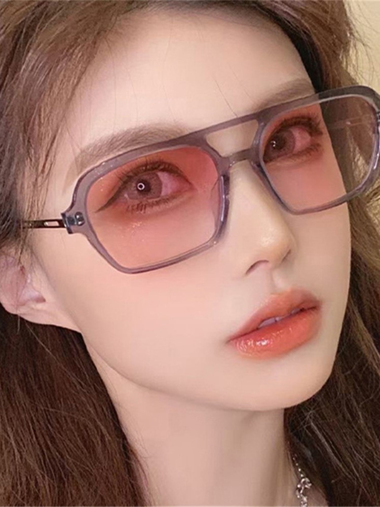 Kacamata Hitam Retro dengan Du - Sunglasses Uv400 ulasan dan harga