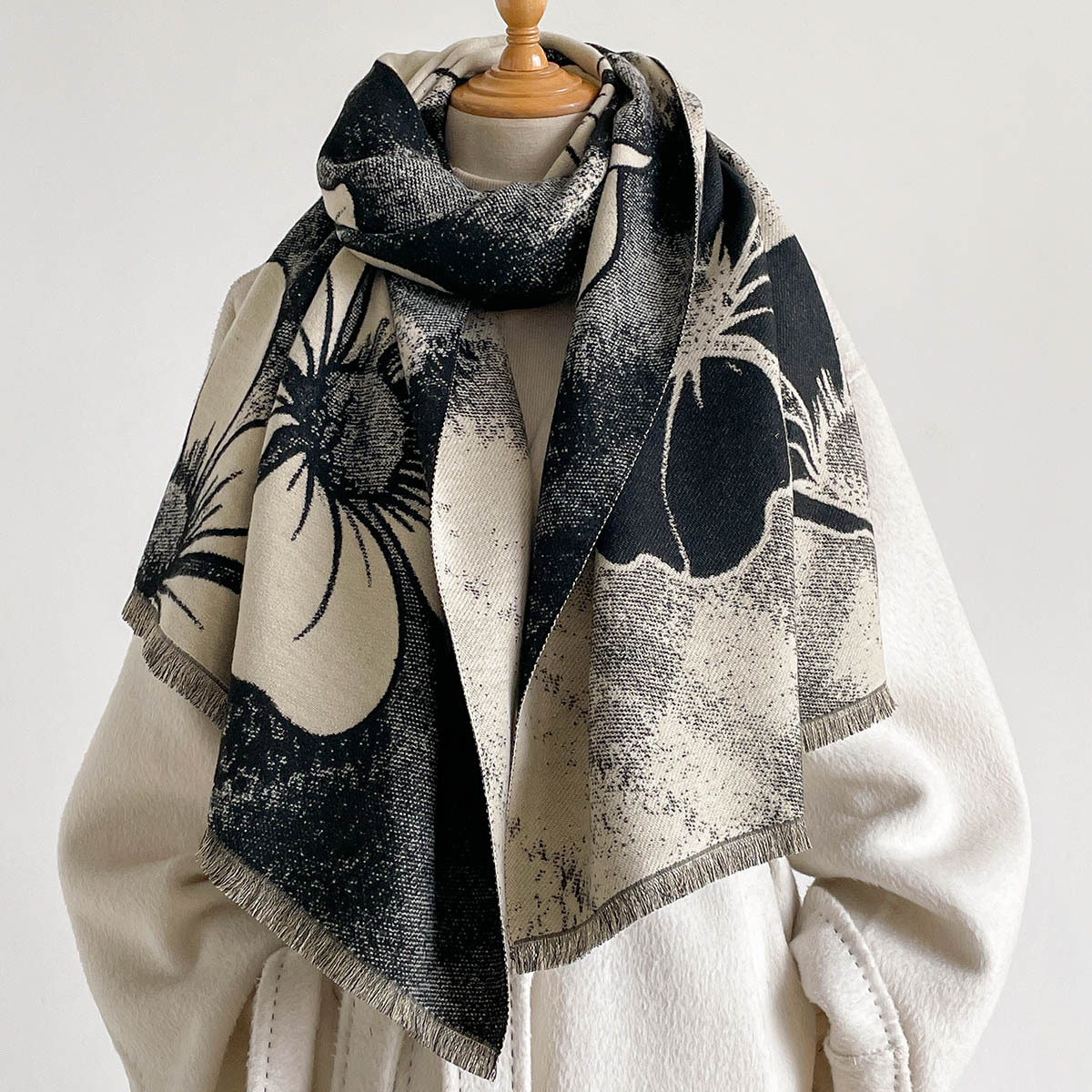 Syal Wanita Imitasi Kasmir Ber - Cashmere Scarf ulasan dan harga