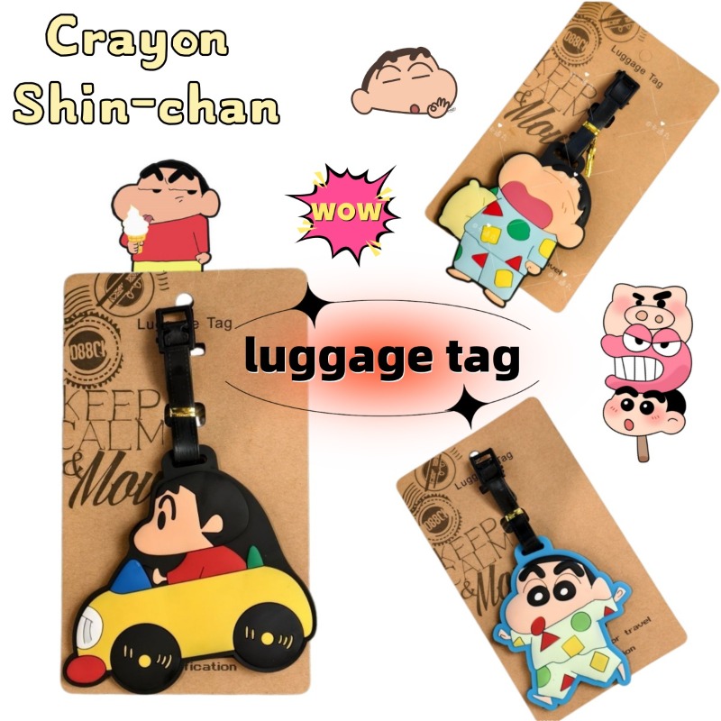 Crayon Shin-chan kartun anime  - Travel Luggage Set ulasan dan harga