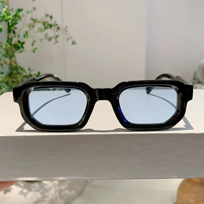 Kacamata Hitam Bingkai Persegi - Designer Sunglasses ulasan dan harga