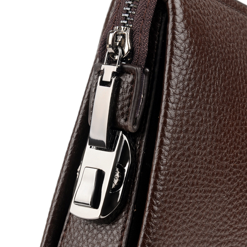 Dompet Panjang Pria Kantong Po - Leather Wallet Men ulasan dan harga