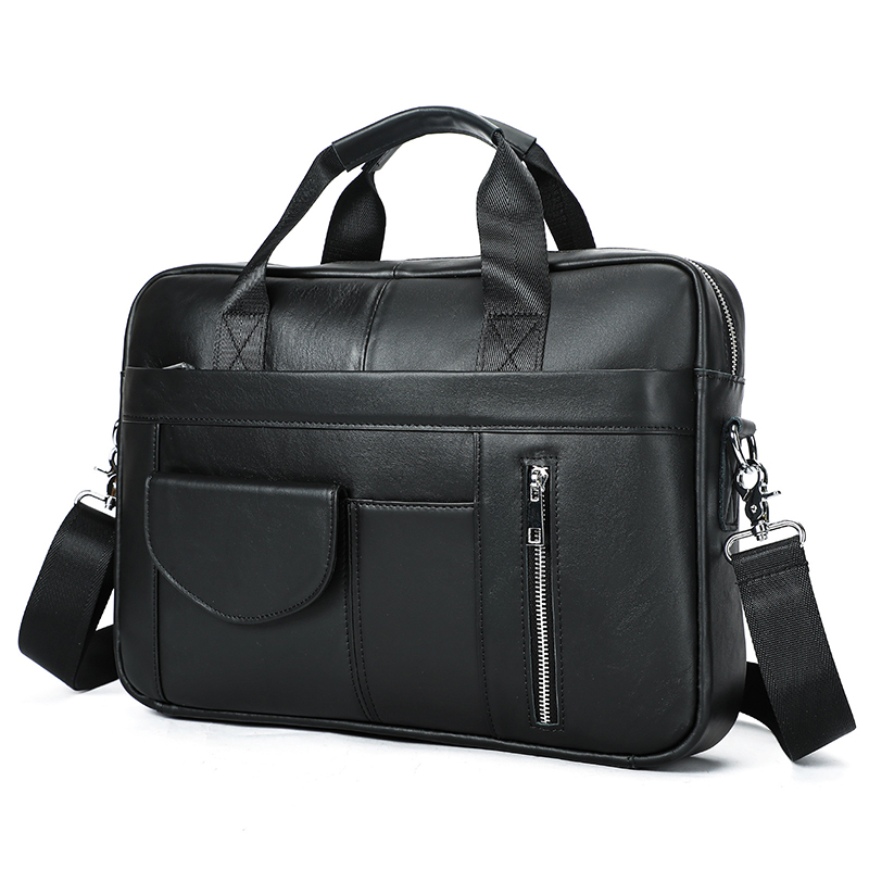 Tas Kerja Kulit Asli Vintage L - Leather Briefcase ulasan dan harga