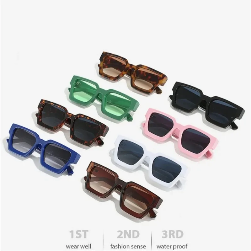 Kacamata Hitam Bingkai Persegi - Designer Sunglasses ulasan dan harga